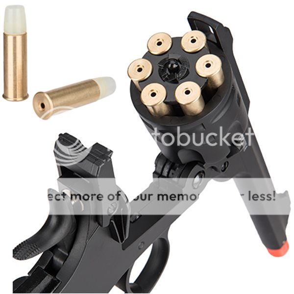 380 FPS WELL CO2 GAS METAL AIRSOFT REVOLVER PISTOL GUN w/ SHELLS 6mm BB BBs WWI 874876903402 eBay